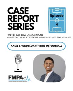 **COMING SOON** Axial spondyloarthritis in football
